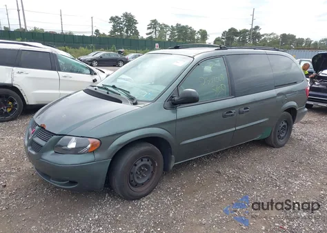 2003 Dodge Grand Caravan Se z USA, uszkodzony, nr VIN 1D4GP24333B312447